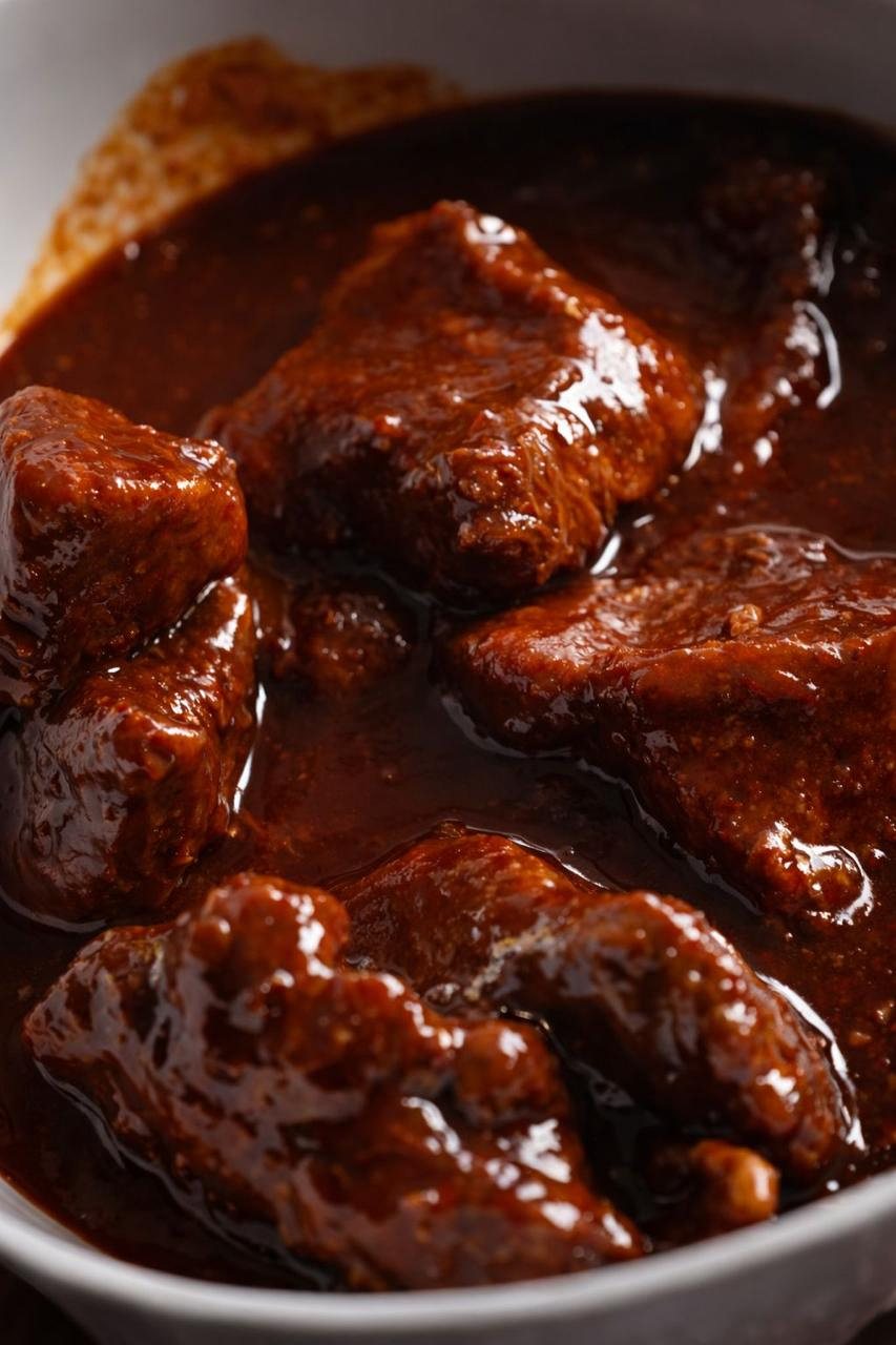 Cerdo en tamarindo detalle